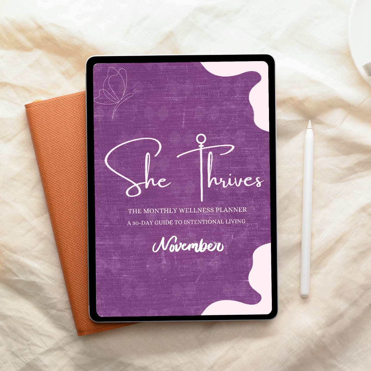 A look inside the She Thrives wellness planner